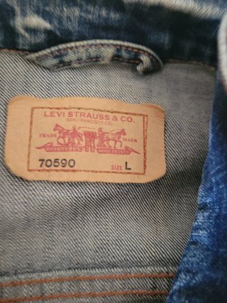 Cazadora Vaquera Levi's Mujer Talla L