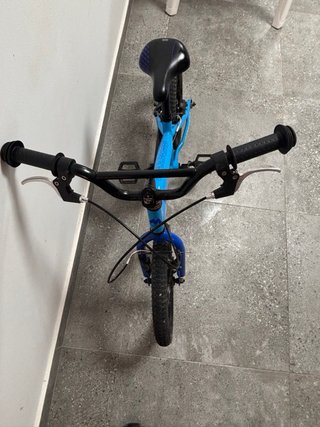 Bicicleta infantil Monty azul 103