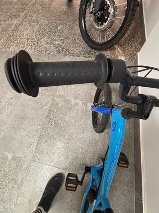 Bicicleta infantil Monty azul 103