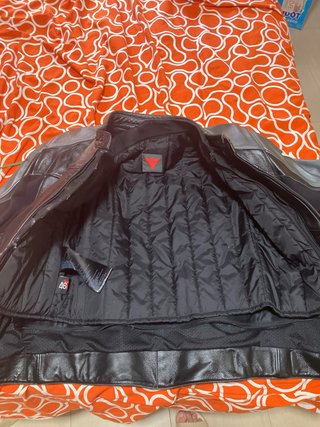 Chaqueta Dainese Negra y Blanca Talla S(46)