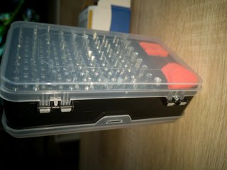 Caja de puntas de destornillador de precisión