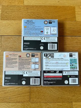Pack 3 Juegos Nintendo DS: Brain Training y Mechan