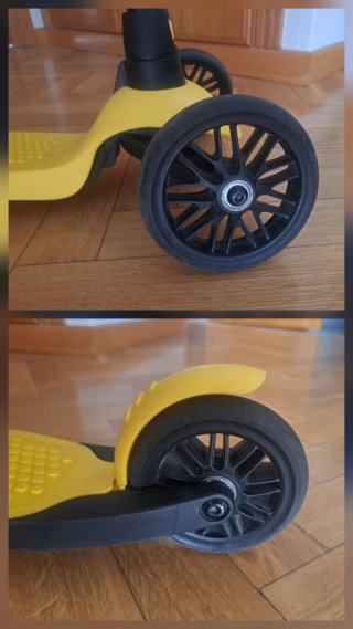 Patinete Oxelo Btwin B100 Amarillo