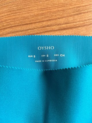 Falda Oysho Padel/Tenis Azul Talla S