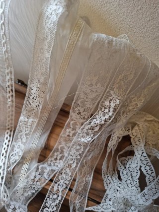 Lotes de encajes vintage - 31 metros