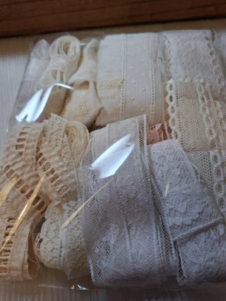 Lotes de encajes vintage - 31 metros