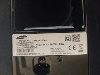 Subwoofer Samsung Negro/Gris