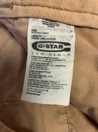 Pantalón G-Star RAW Bronson Chino Straight