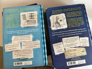 Lote 4 libros Diario de Greg