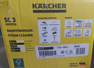 Karcher SC 3 EasyFix Limpiadora de Vapor