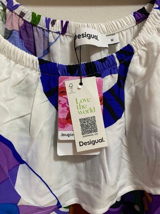 Vestido Desigual Multicolor Talla M