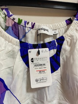 Vestido Desigual Multicolor Talla M