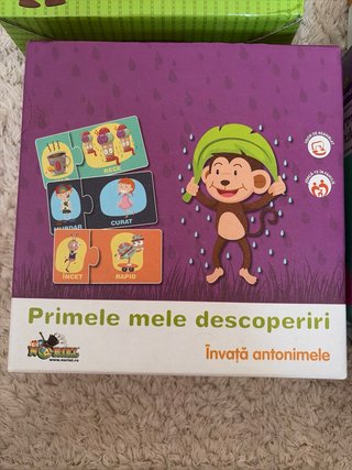 6 Puzzles Educativos en Rumano (Lote)