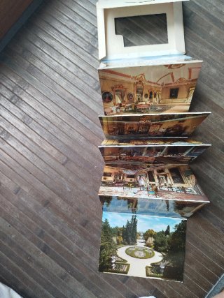 2 Albumes Postales. Patrimonio Nacional.