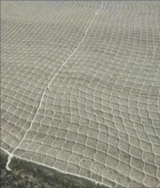 Red seguridad obra 5x11m blanca nueva