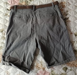 Pantalón corto Chino Primark Talla M Gris