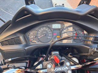 Honda Deauville 700 ABS granate del 2011