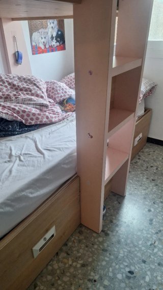 Litera tren poco uso