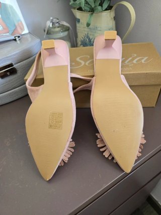 Zapatos de fiesta rosa talla 37