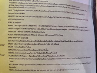 Fundas Asiento Coche Bottari Vector 9 Piezas