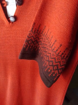 Vestido corto Marella naranja S