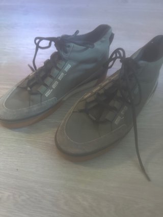 Zapatos Beige y Verde