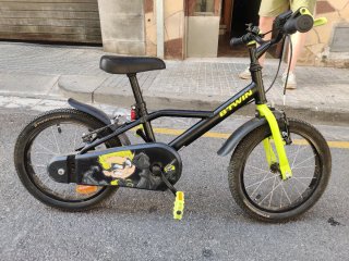 Bicicleta infantil 16 B'TWIN