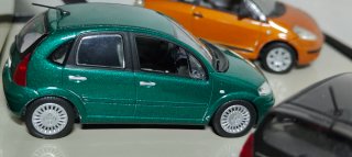 Cofre Citroën C2, C3, C3 Pluriel (Norev) 1:43