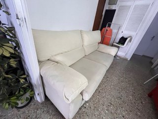 Sofá de 2 plazas beige