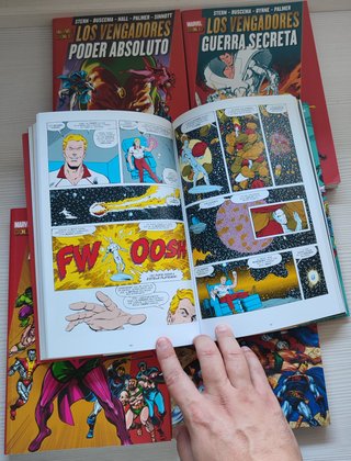 Los poderosos vengadores Marvel Gold - 9 de 10