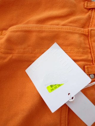 Vaqueros Never Denim Naranja