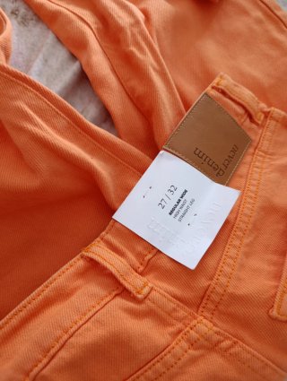 Vaqueros Never Denim Naranja
