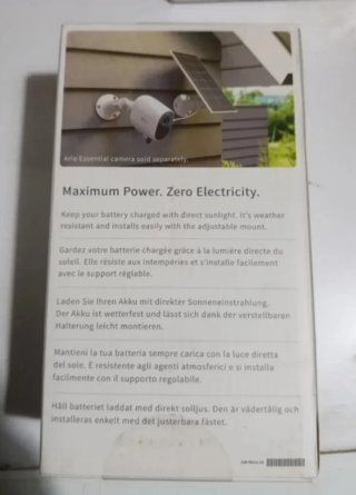 Cámara Arlo Exterior + Panel Solar