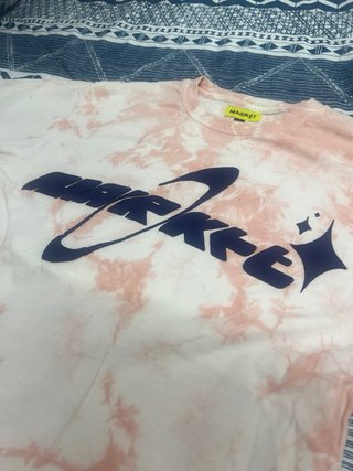 Camiseta Chinatown Market Tie-Dye Rosa