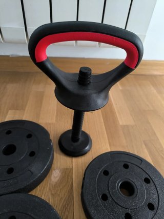 Pesa Rusa Ajustable con Discos