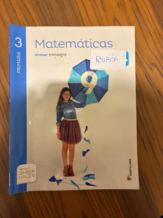 Librl cole de matemáticas de 3 de primaria
