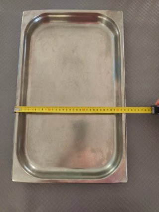 Cubeta Hostelería Acero Inoxidable 53x32,5x 4,5cm