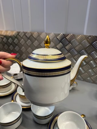 Elegante juego de café/té con tetera de Block Spal