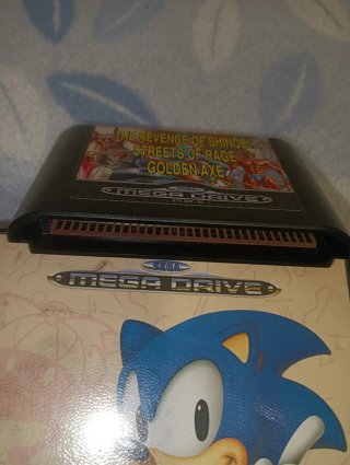 Scatola Sonic Mega Drive (Solo Scatola)