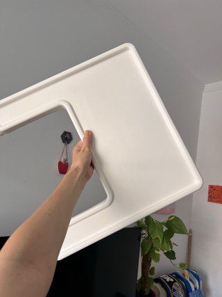 Trona bebé blanca IKEA poco uso