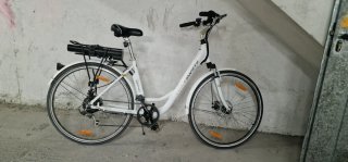 Bici Eléctrica Blanca