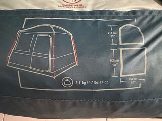 Avance de camping Arpenaz