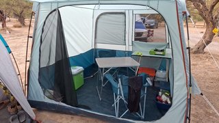 Avance de camping Arpenaz