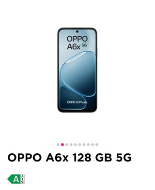 OPPO A6x 5G 128GB Blu/Verde