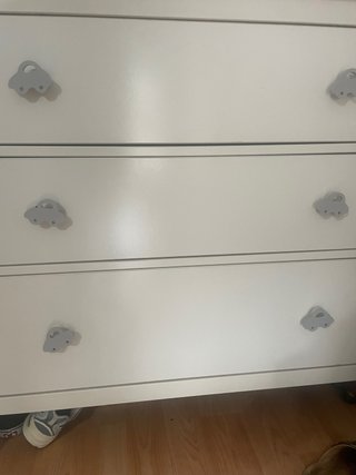 Pomos tiradoresMueble Coche Gris (6 unidades)