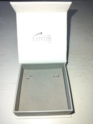 Pendientes Lotus Silver Infinito Plata