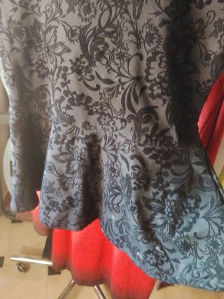 Blusa manga corta estampada