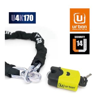 Candado Cadena Moto 170cm Negro