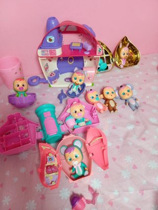 Lote Bebés Llorones con accesorios