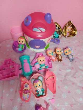 Lote Bebés Llorones con accesorios